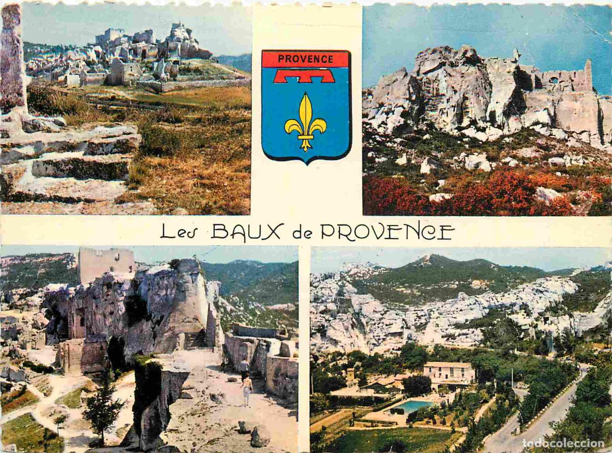 Cartes Postales: Francia - Carte Postale - 13 - Les Baux-de-provence - Multivues - Blasons - CPM - Voir Scans Recto-V