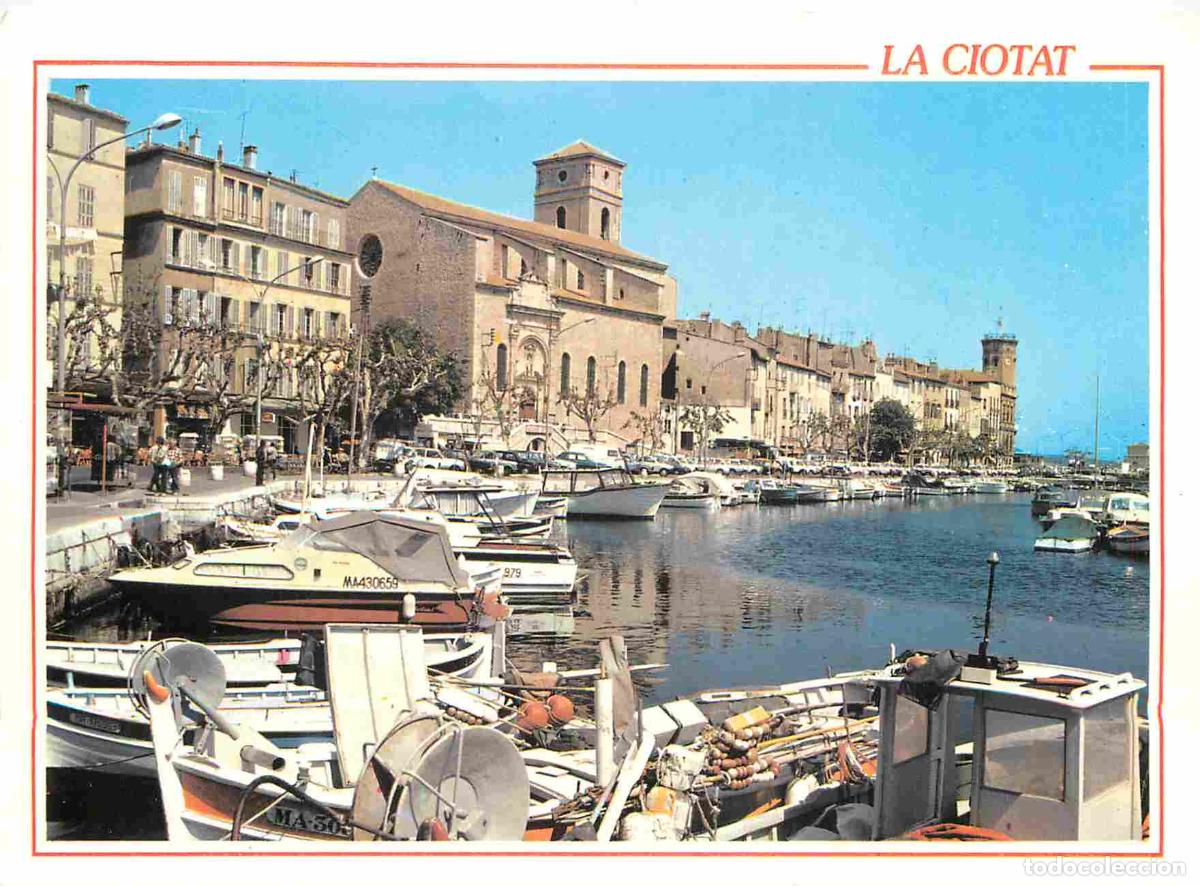 Cartes Postales: Francia - Carte Postale - 13 - La Ciotat - Le port et l'eglise - Bateaux - CPM - Voir Scans Recto-Ve