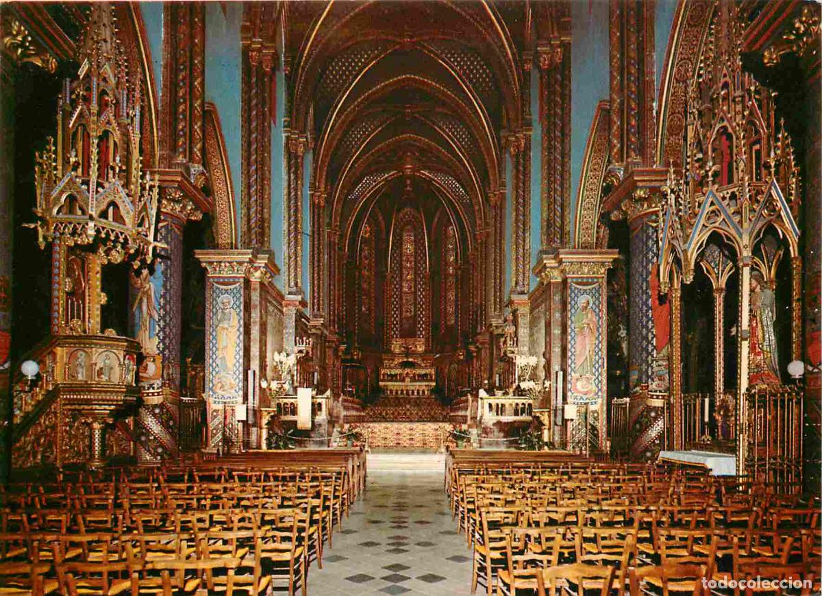 Postcards: Francia - Carte Postale - 13 - Tarascon - Abbaye de Saint-Michel de Frigolet - Int&eacute;rieur de l'&Eacute;glise