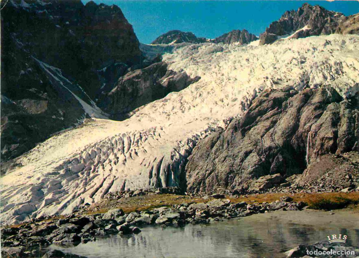 Postales: Francia - Carte Postale - 05 - Hautes Alpes - La chute de s&eacute;racs du glacier blanc et le lac tuckett