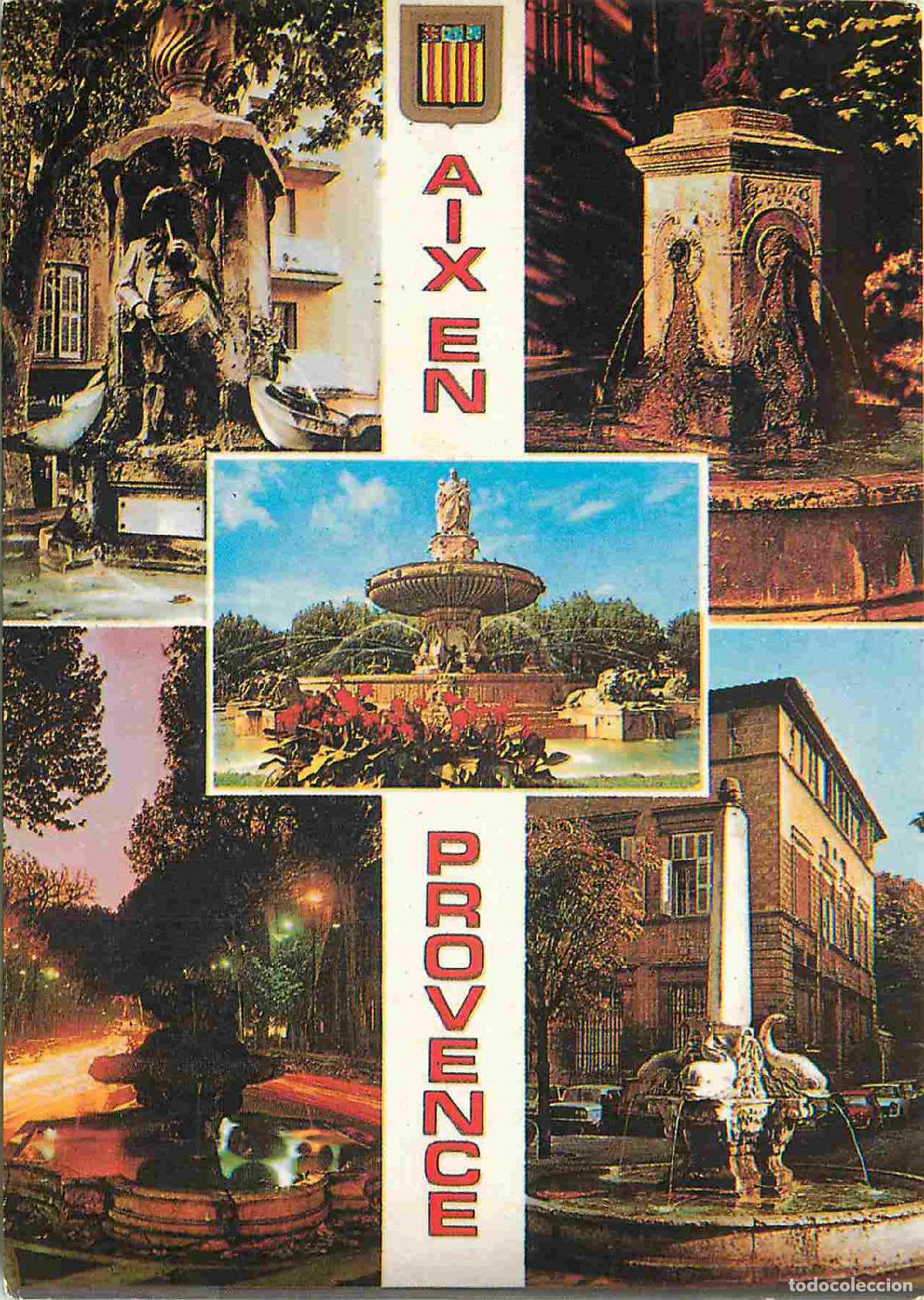 Postales: Francia - Carte Postale - 13 - Aix En Provence - Les Fontaines - Multivues - CPM - Voir Scans Recto-