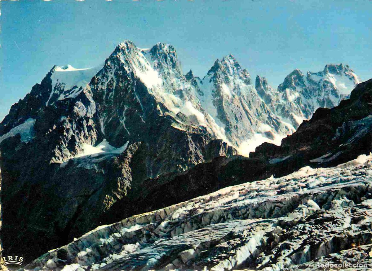 Cartoline: Francia - Carte Postale - 05 - Le Pelvoux - Pic sans nom - Ailefroide et les s&eacute;racs du Glacier Blanc