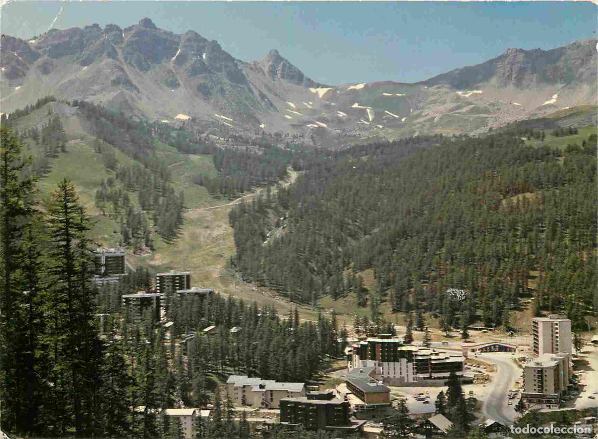 Cartoline: Francia - Carte Postale - 05 - Vars les claux - Altitude 1850 m - Vue g&eacute;n&eacute;rale le col de Cr&eacute;voux - C
