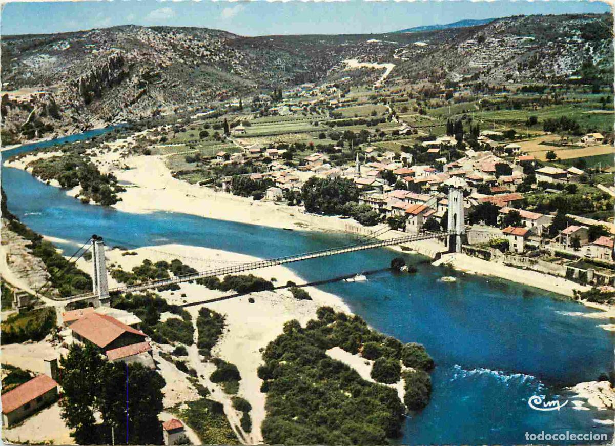 Postkarten: Francia - Carte Postale - 07 - Saint-martin-d'ard&egrave;che - Vue g&eacute;n&eacute;rale a&eacute;rienne - Carte dentel&eacute;e - CPM