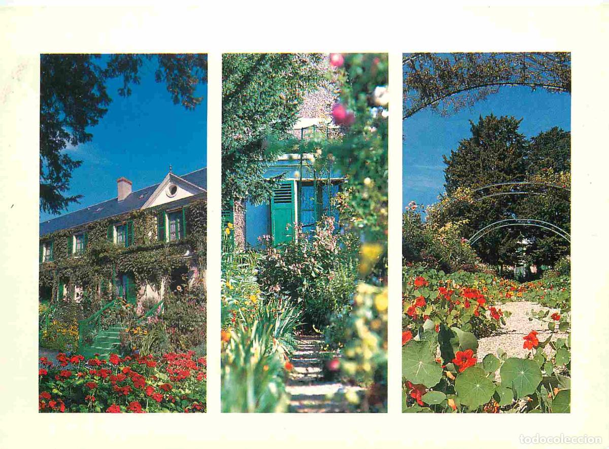 Postais: Francia - Carte Postale - 27 - Giverny - La maison de claude monet et l'all&eacute;e des capucines - Multiv