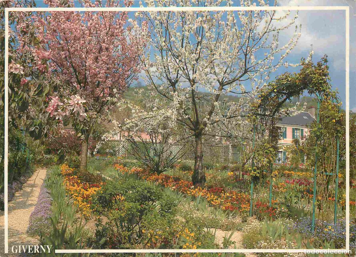 Postais: Francia - Carte Postale - 27 - Giverny - Mus&eacute;e Claude Monet - Le c&ocirc;t&eacute; ouest du clos normand au print