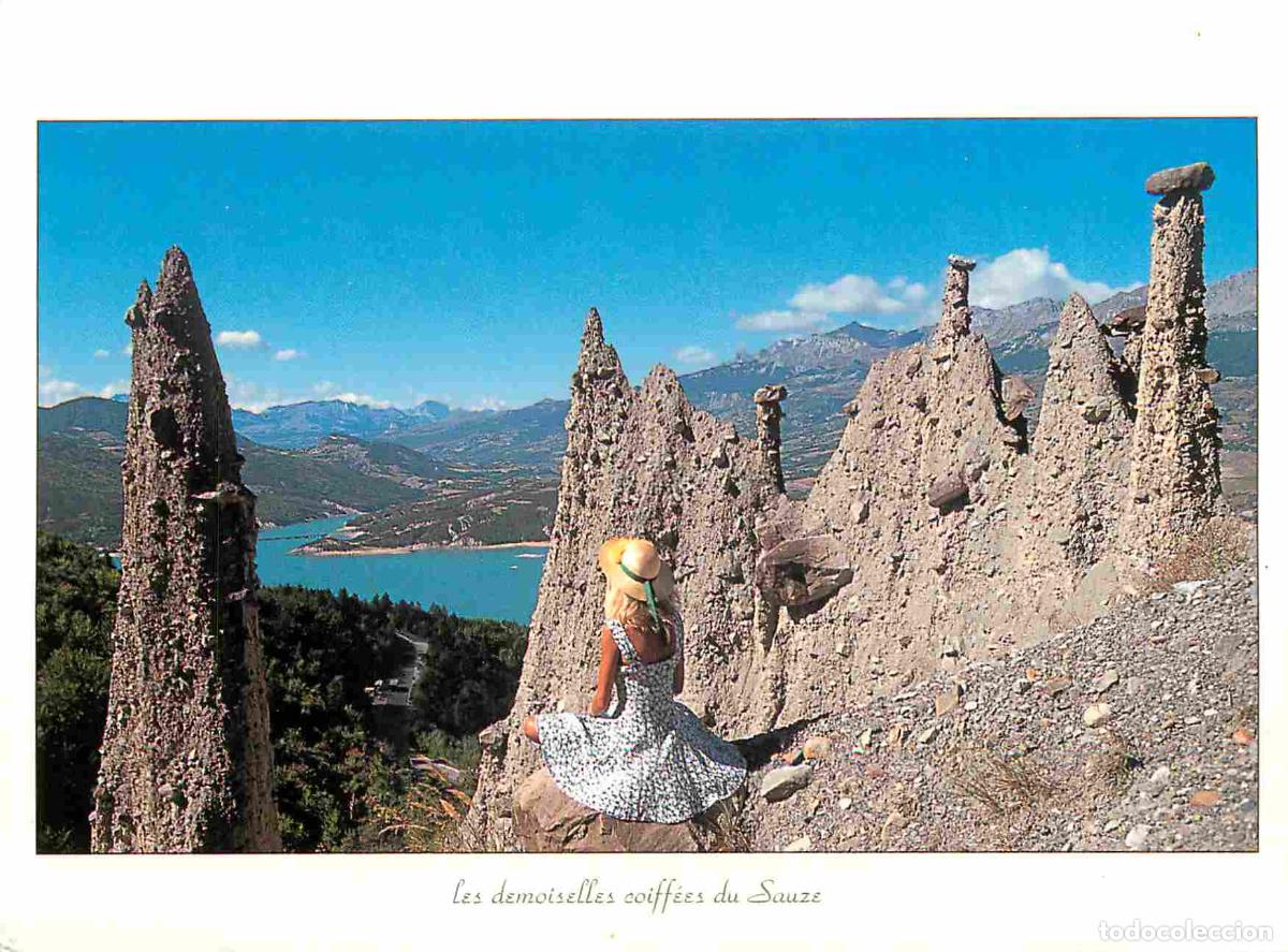 Postais: Francia - Carte Postale - 05 - Sauze - Les demoiselles coiff&eacute;es du Sauze entre le Sauze et Savines-l