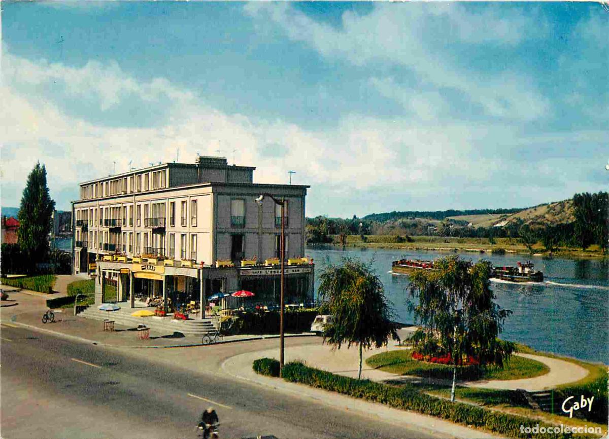 Postcards: Francia - Carte Postale - 27 - Vernon - Le bar de l'escale et la seine - CPM - Voir Scans Recto-Vers