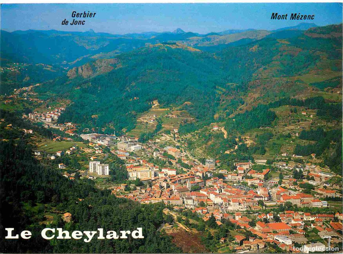 Postais: Francia - Carte Postale - 07 - Le cheylard - Vue g&eacute;n&eacute;rale au fond Gerbier de Jonc et Mont Mezenc - C