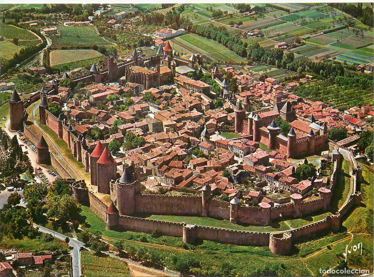 Postais: Francia - Carte Postale - 11 - Carcassonne - Vue a&eacute;rienne - Vu du Ciel par Alain Perceval - CPM - Vo