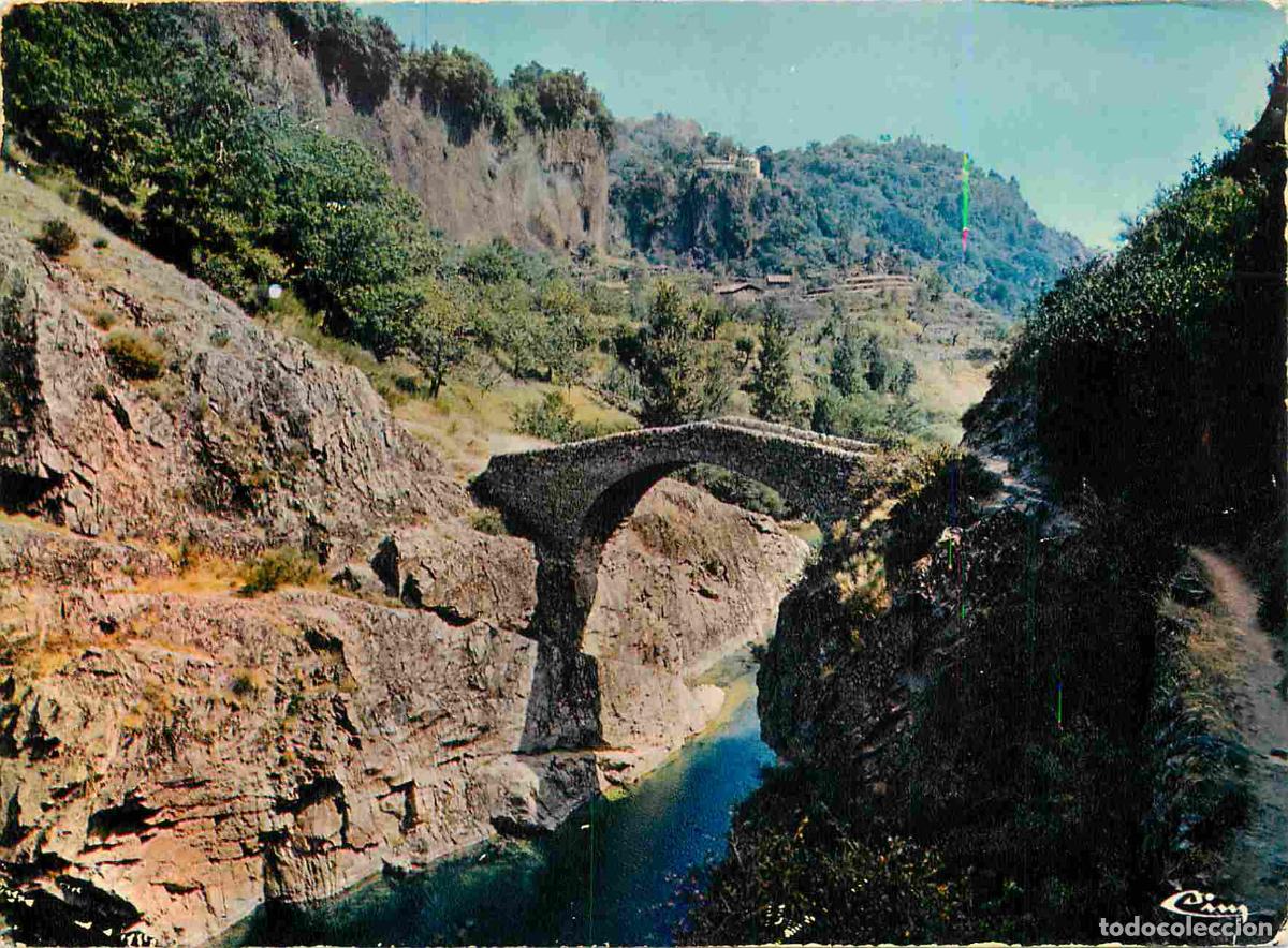 Postkarten: Francia - Carte Postale - 07 - Thueyts - Le pont du diable sur l'Ard&egrave;che - CPM - Voir Scans Recto-Ve