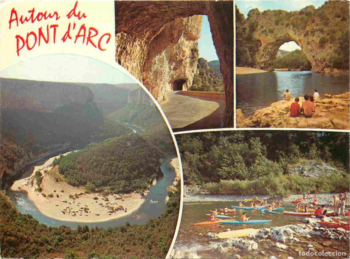 Postkarten: Francia - Carte Postale - 07 - Vallon-Pont-d'Arc - Le Pont d'Arc et ses environs - Multivues - CPM -