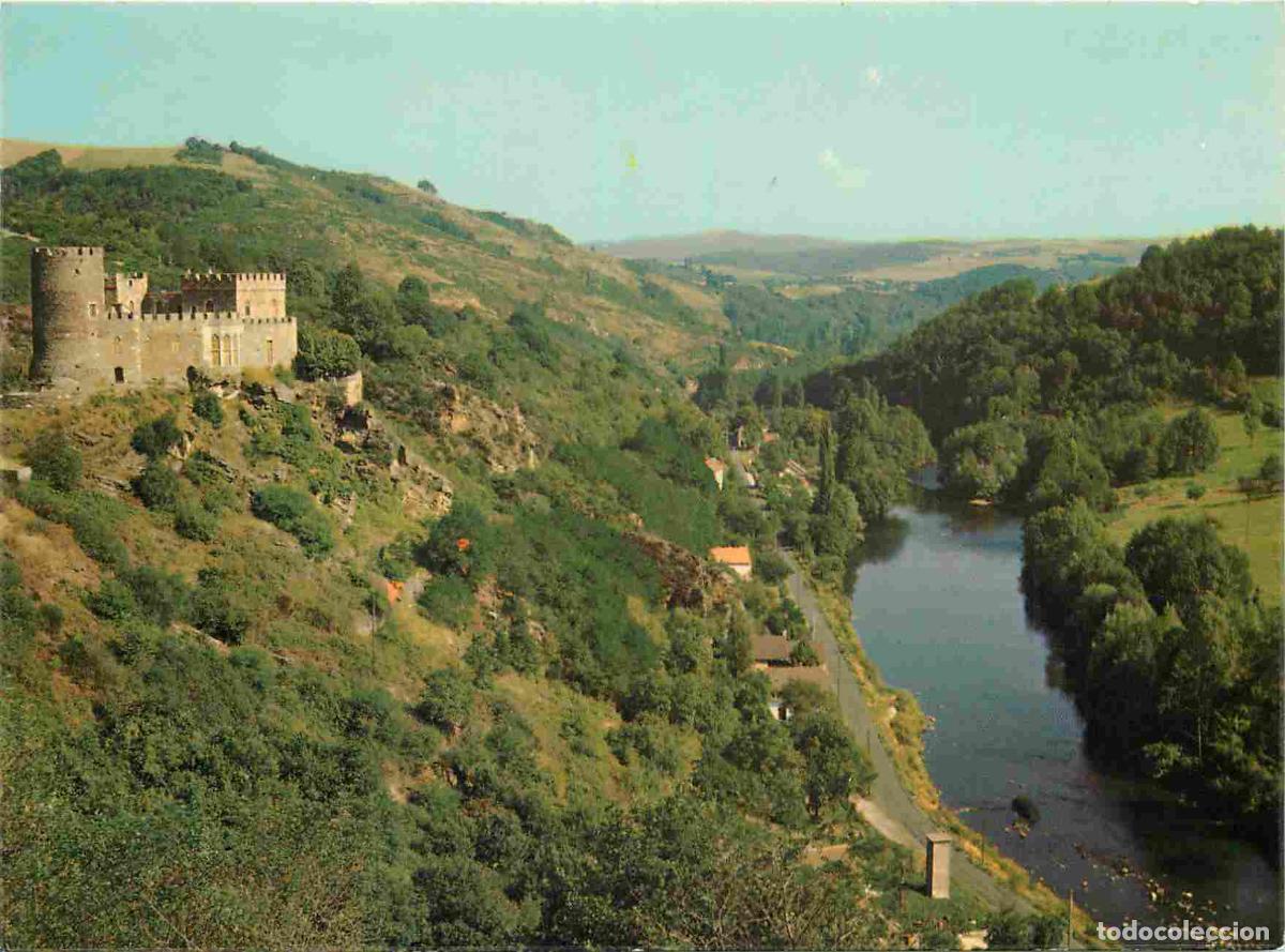 Postkarten: Francia - Carte Postale - 03 - Chouvigny - Le ch&acirc;teau de Chouvigny et la vall&eacute;e de la Sioule - CPM -