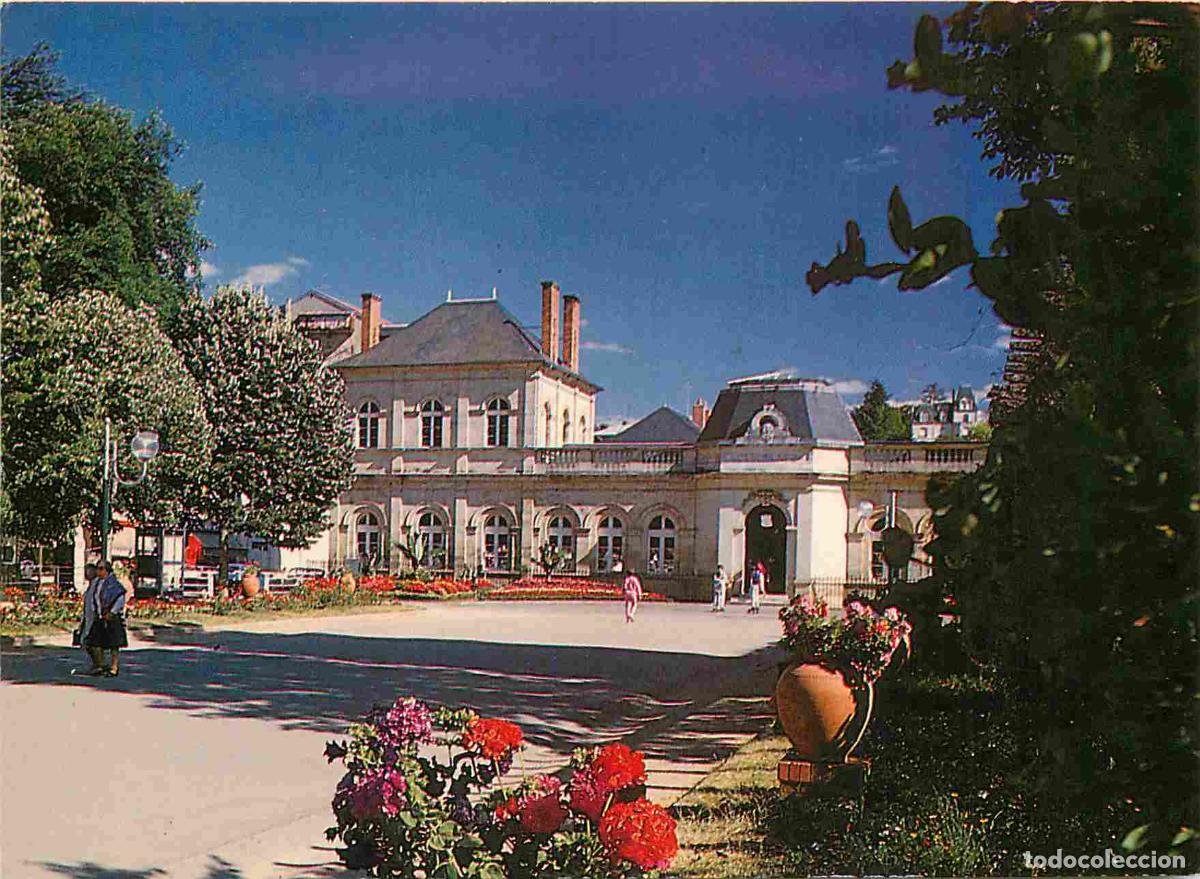 Postales: Francia - Carte Postale - 03 - Neris-les-bains - La promenade et l'Etablissement Thermal - CPM - Voi
