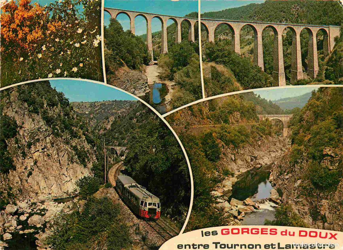 Postales: Francia - Carte Postale - 07 - Gorges du Doux - Les gorges du doux entre tournon et lamastre - Multi