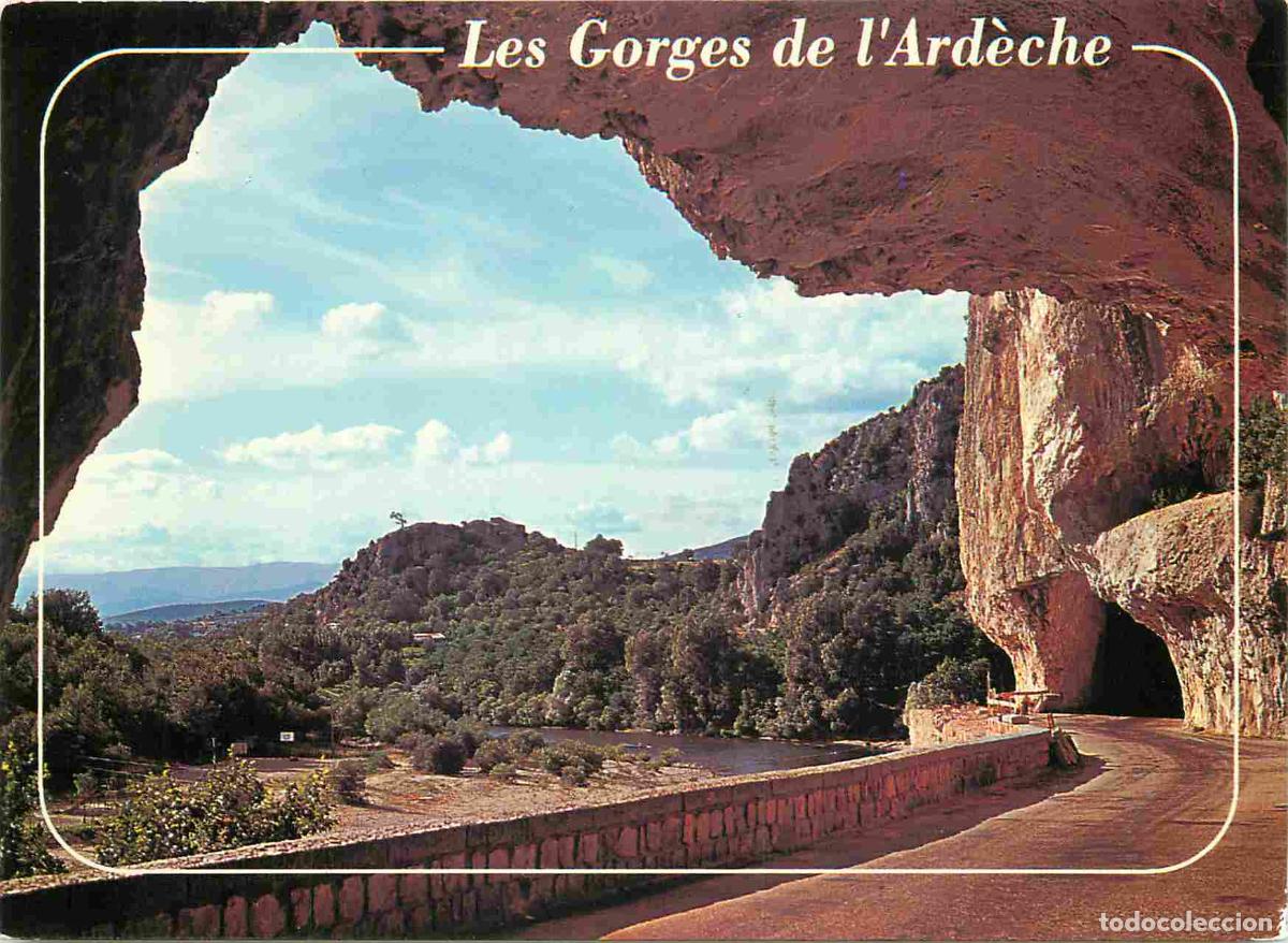 Postkarten: Francia - Carte Postale - 07 - Gorges de l'ard&egrave;che - la route pittoresque des Gorges avec ses circui