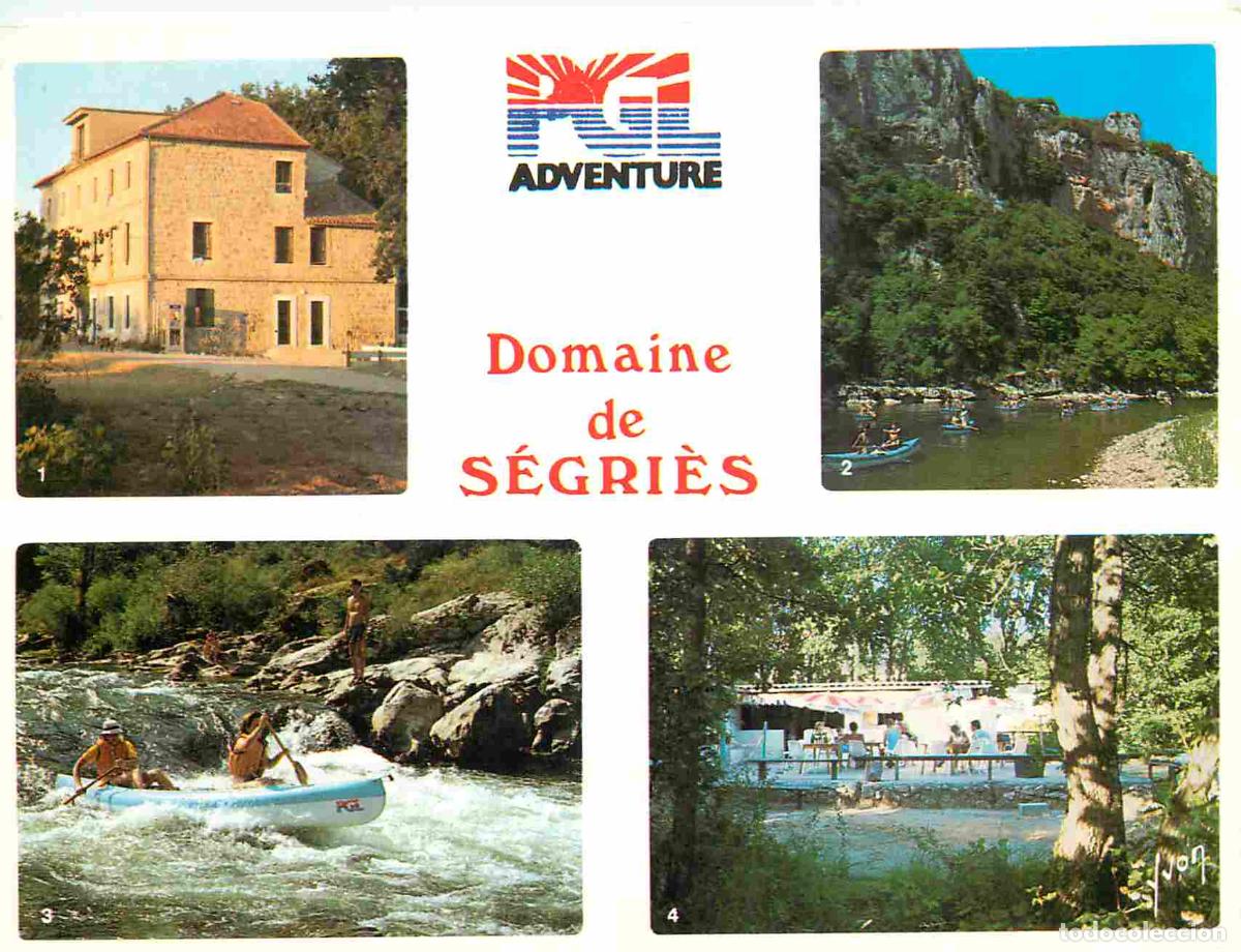 Postkarten: Francia - Carte Postale - 07 - Vallon-pont-d'arc - Domaine de S&eacute;gri&egrave;s Vagnas - Multivues - 1 Domain