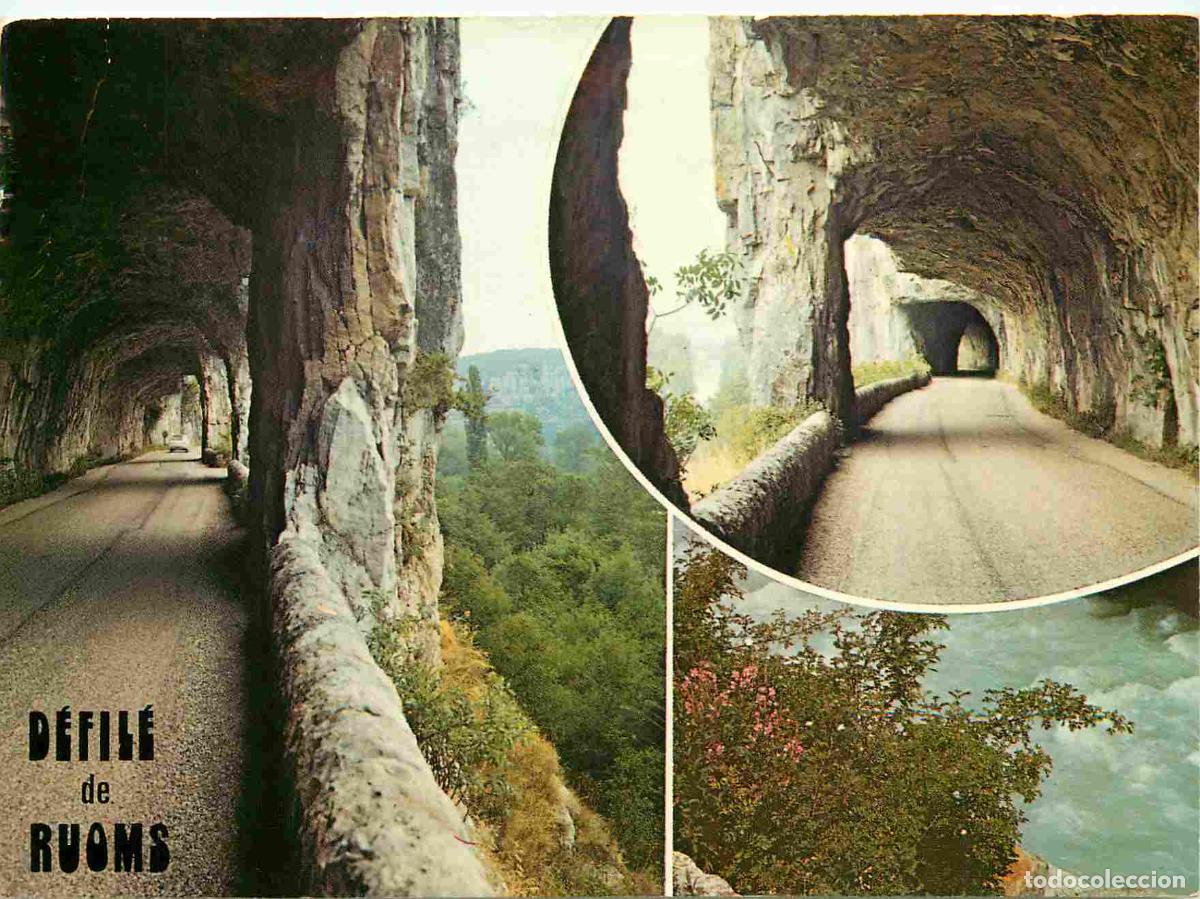 Postkarten: Francia - Carte Postale - 07 - Ruoms - Les gorges de l'ardeche - le defile de ruoms - Multivues - CP