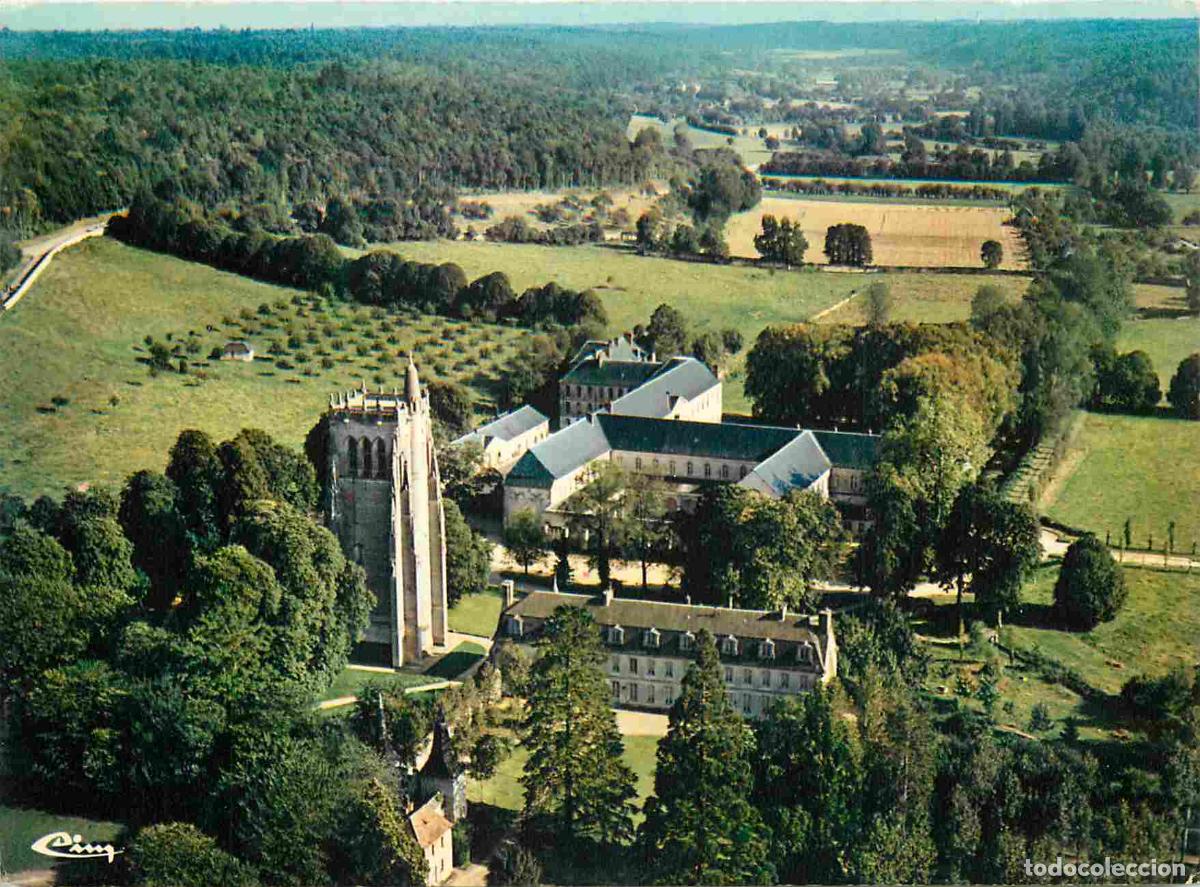 Cartes Postales: Francia - Carte Postale - 27 - Le bec-hellouin - Abbaye Notre-Dame du Bec-Hellouin - Vue g&eacute;n&eacute;rale a&eacute;