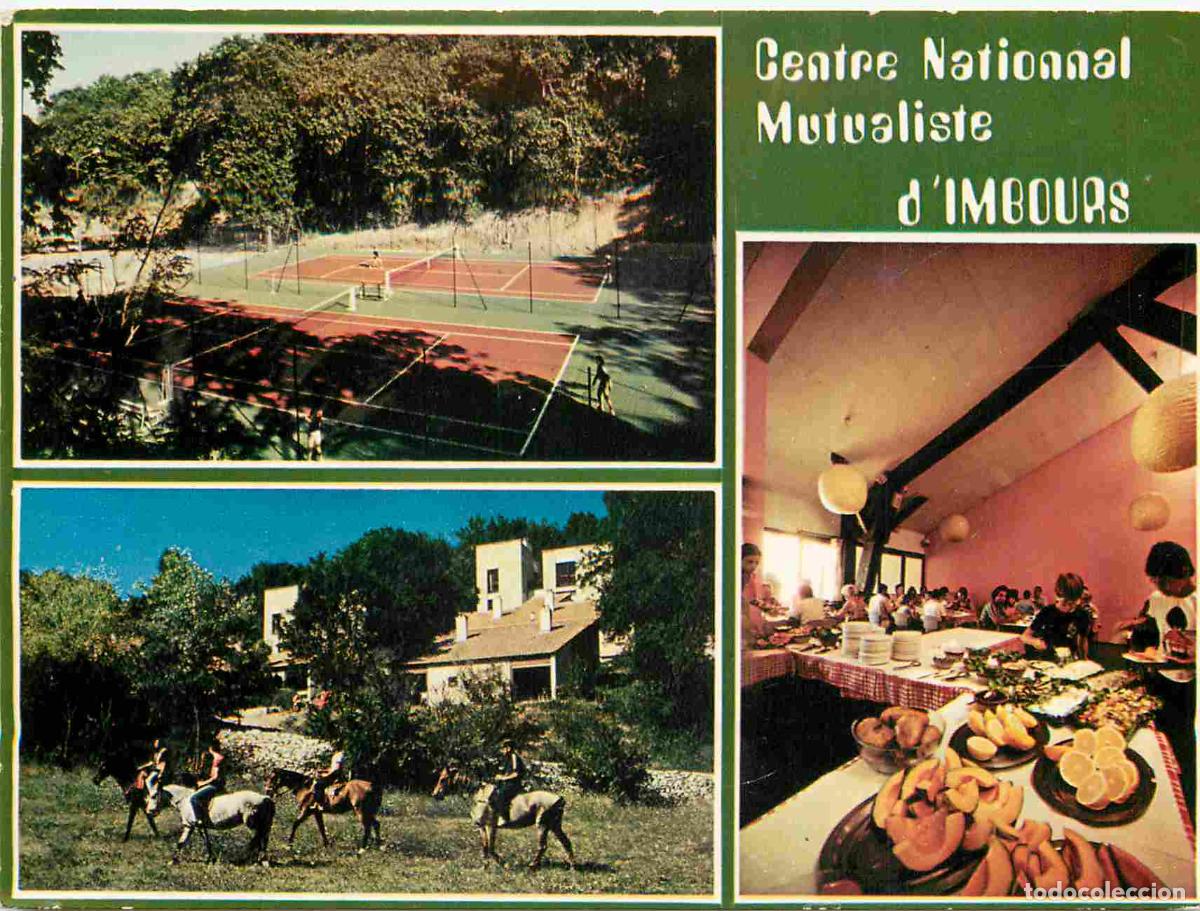Cartes Postales: Francia - Carte Postale - 07 - Imbours - Centre National Mutualiste d'Imbours - Chevaux - Tennis - C