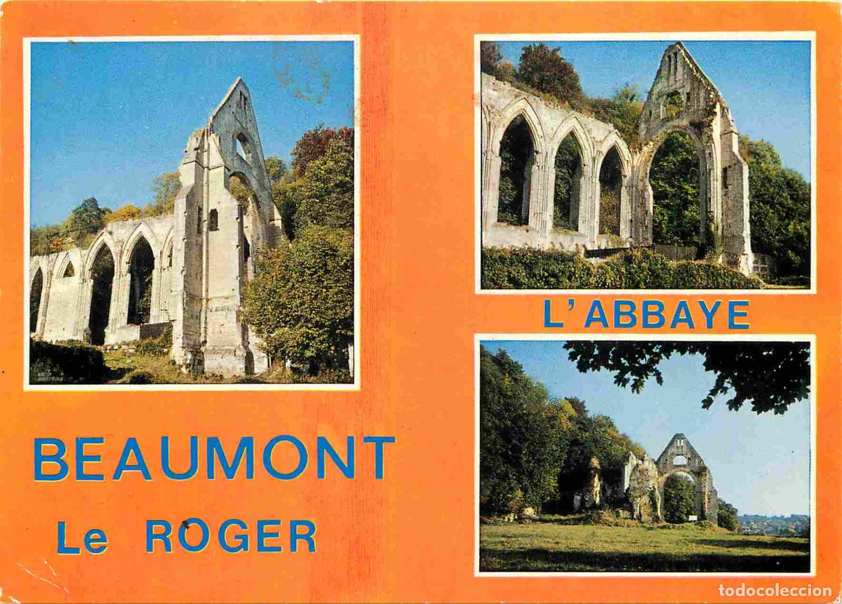 Cartes Postales: Francia - Carte Postale - 27 - Beaumont-le-roger - ruines de l'abbaye - Multivues - CPM - Voir Scans