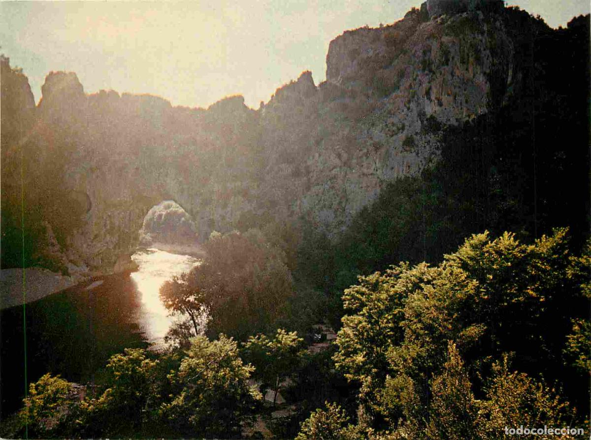 Postais: Francia - Carte Postale - 07 - Gorges de l'ard&egrave;che - Le Pont d-Arc au soleil levant - CPM - Voir Sca