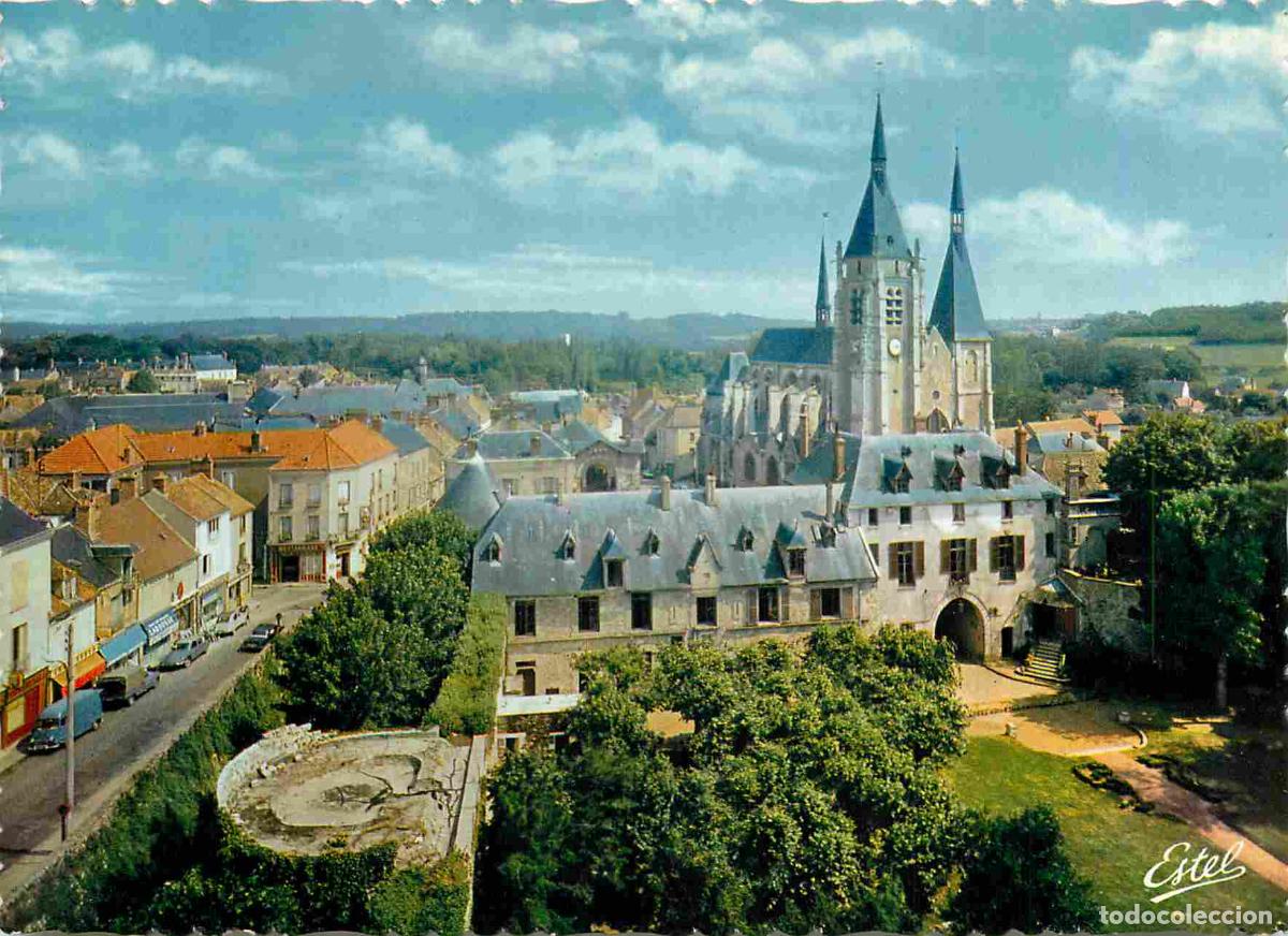 Postais: Francia - Carte Postale - 91 - Dourdan - Vue panoramique - Le ch&acirc;teau XIIIe si&egrave;cle et l'&eacute;glise Saint
