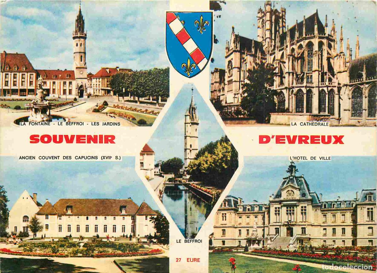Cartoline: Francia - Carte Postale - 27 - Evreux - Multivues - Souvenir ancien couvent des capucins xvii s la c