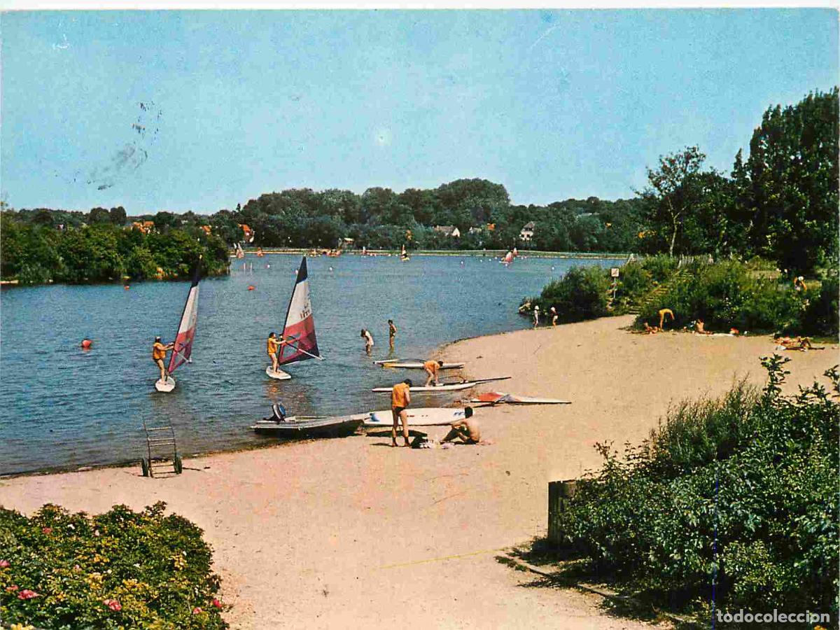 Cartoline: Francia - Carte Postale - 91 - Vigneux-sur-seine - Le port aux Cerises Base r&eacute;gionale de plein air e