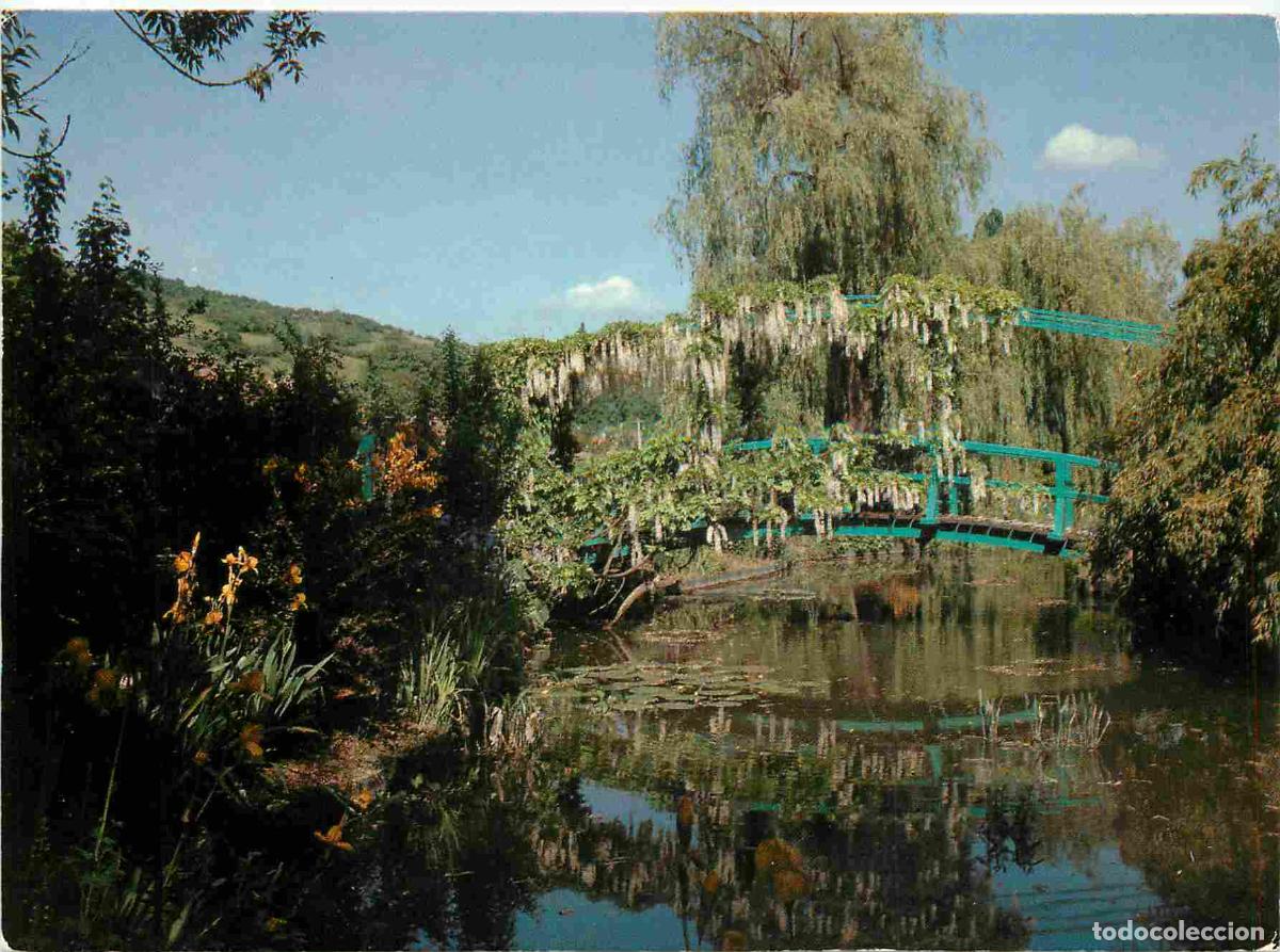 Postais: Francia - Carte Postale - 27 - Giverny - Maison de claude monet - parterre de g&eacute;raniums - Le jardin