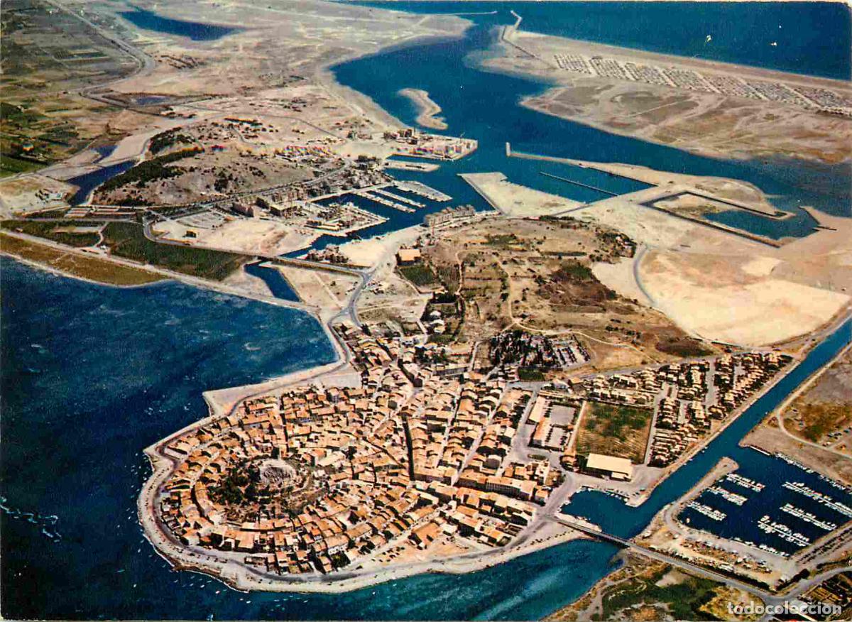 Postais: Francia - Carte Postale - 11 - Gruissan - vue a&eacute;rienne - Vue d'ensemble des trois-gruissan - littora