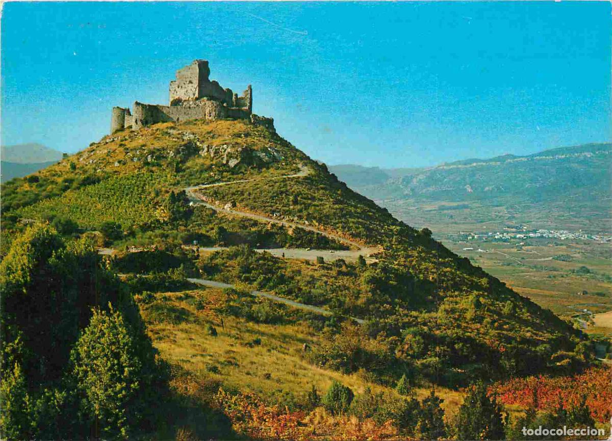 Postais: Francia - Carte Postale - 11 - Tuchan - Les chateaux cathares - Chateau d'Aguilar bati sur un piton