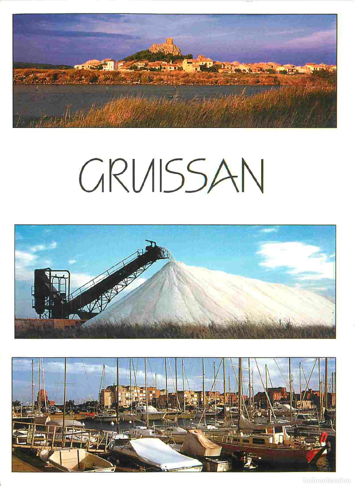 Cartoline: Francia - Carte Postale - 11 - Gruissan - Multivues - Le vieux village la tour barberousse les salin
