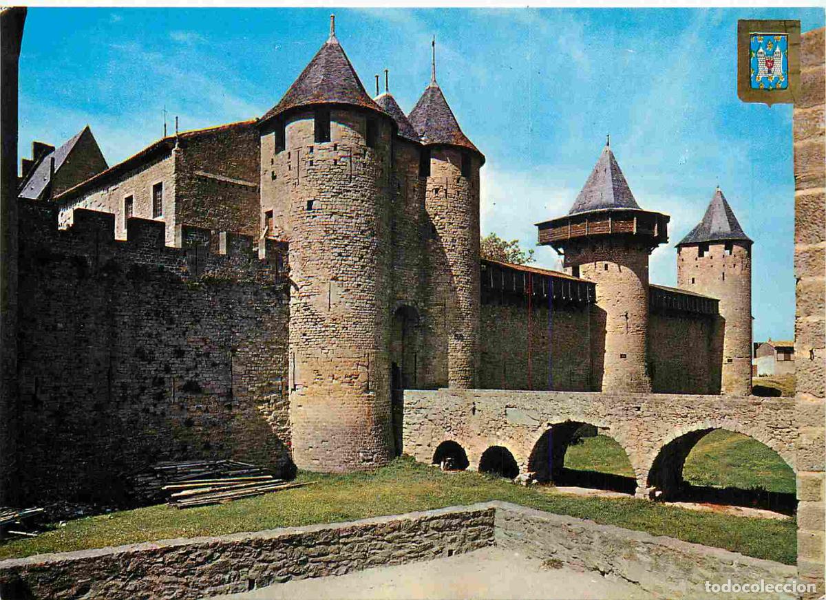 Cartoline: Francia - Carte Postale - 11 - Carcassonne - Cit&eacute; M&eacute;di&eacute;vale - Le Ch&acirc;teau Comtal et pont du XIIe s -