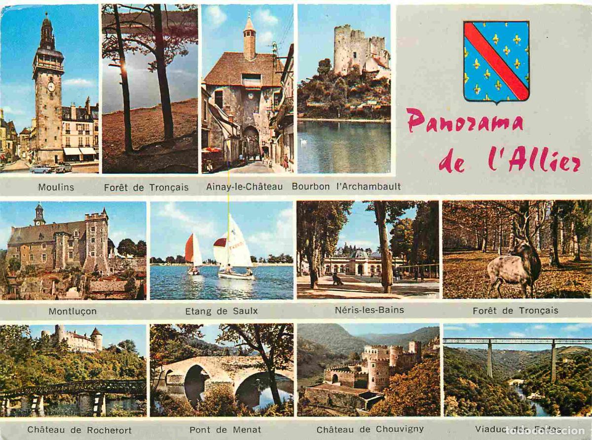 Postcards: Francia - Carte Postale - 03 - Allier - Panorama de l'allier - Multivues - CPM - Voir Scans Recto-Ve