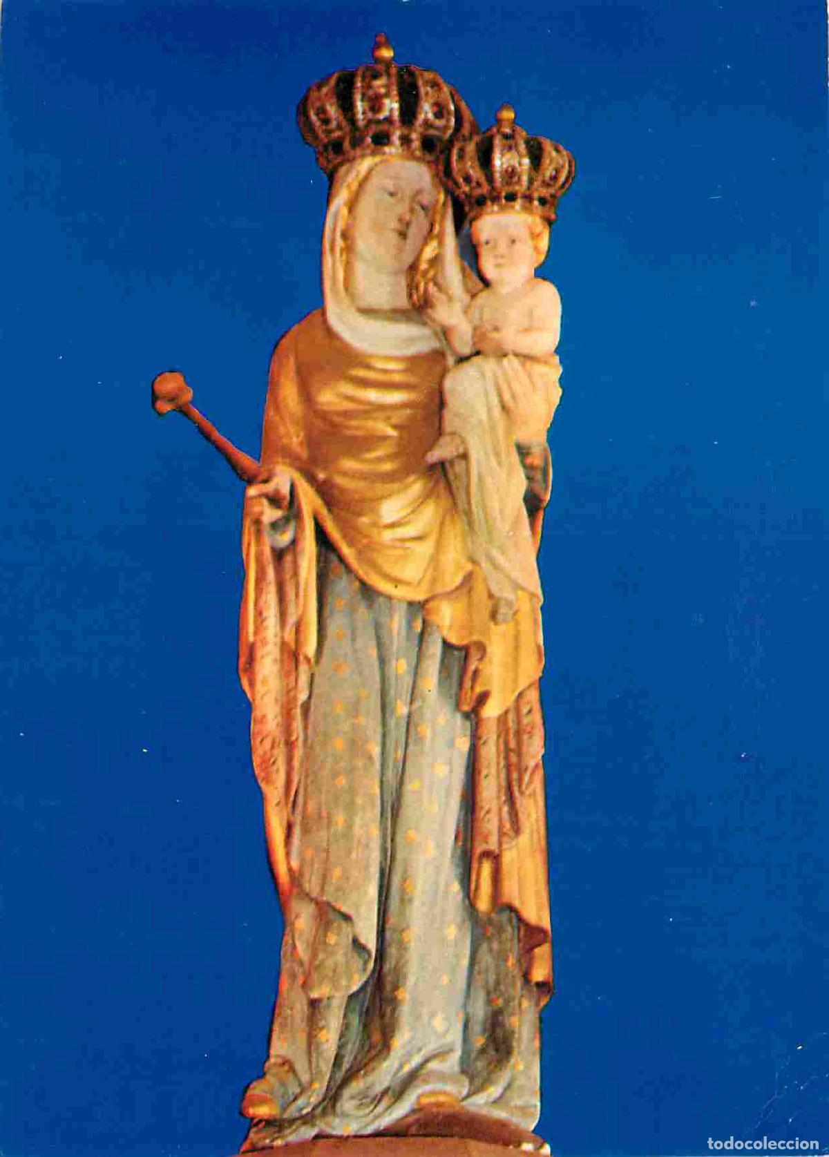 Cartoline: Francia - Carte Postale - 91 - Longpont sur Orge - Basilique N-D de Bonne Garde - La statue miracule