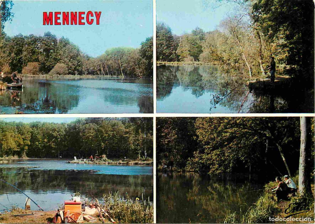 Cartoline: Francia - Carte Postale - 91 - Mennecy - coins de p&ecirc;che dans les marais de l'essonne - Multivues - C
