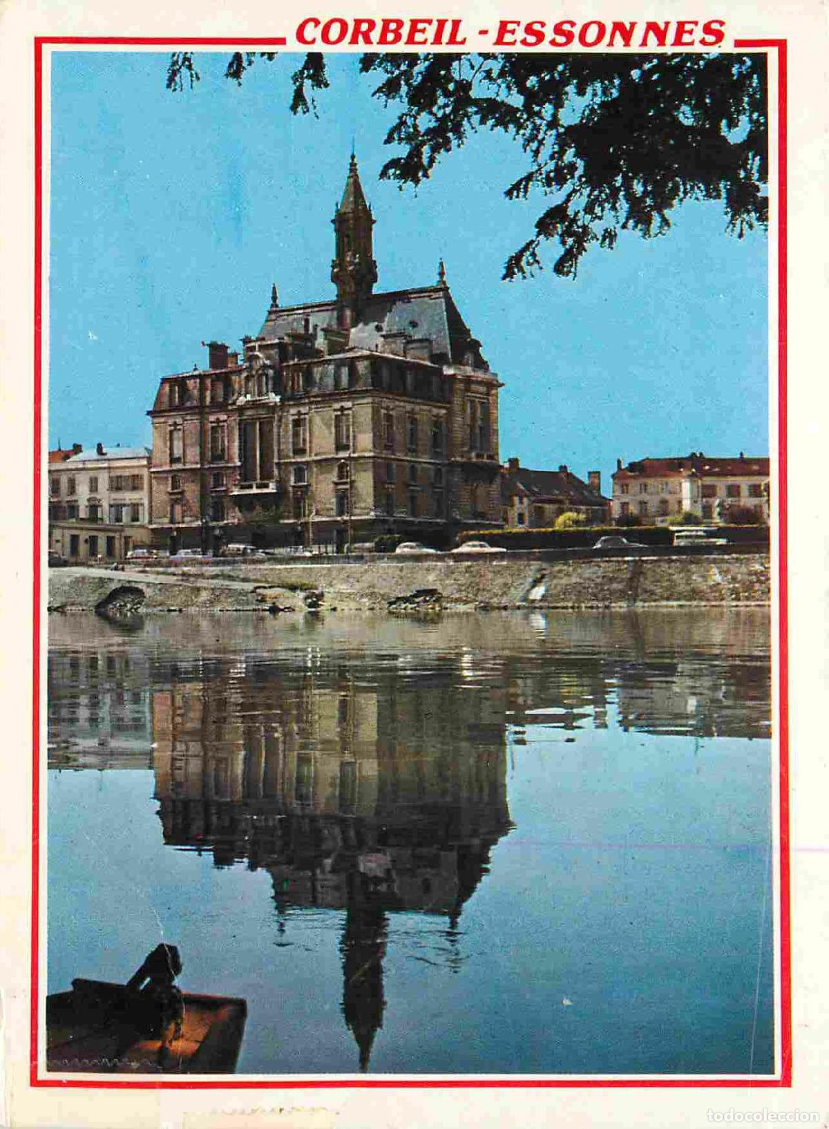 Cartoline: Francia - Carte Postale - 91 - Corbeil-essonnes - L'H&ocirc;tel de Ville se refl&eacute;tant dans la Seine - CPM