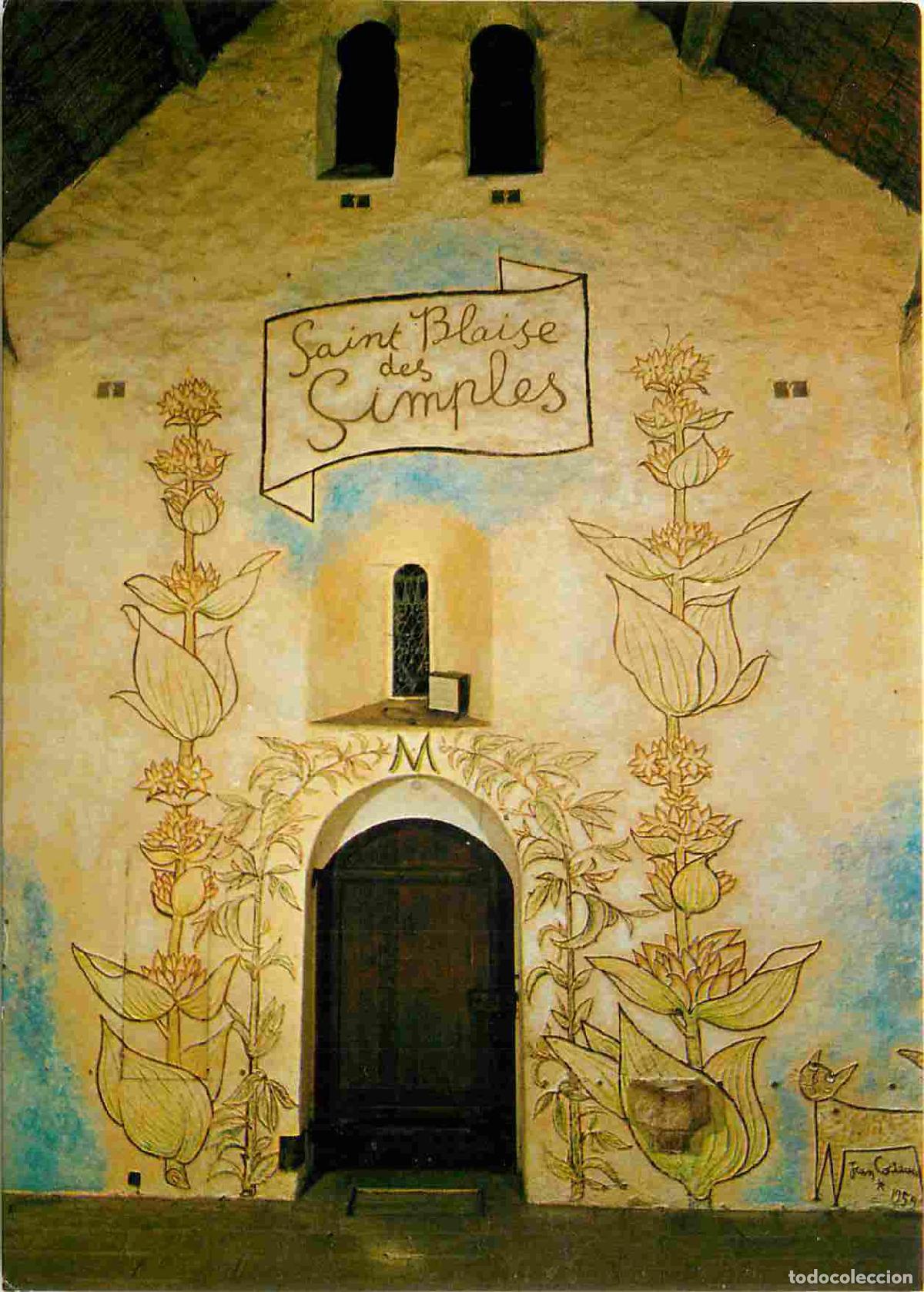 Cartoline: Francia - Carte Postale - 91 - Milly la Foret - Saint-blaise des simples - la porte la chapelle est