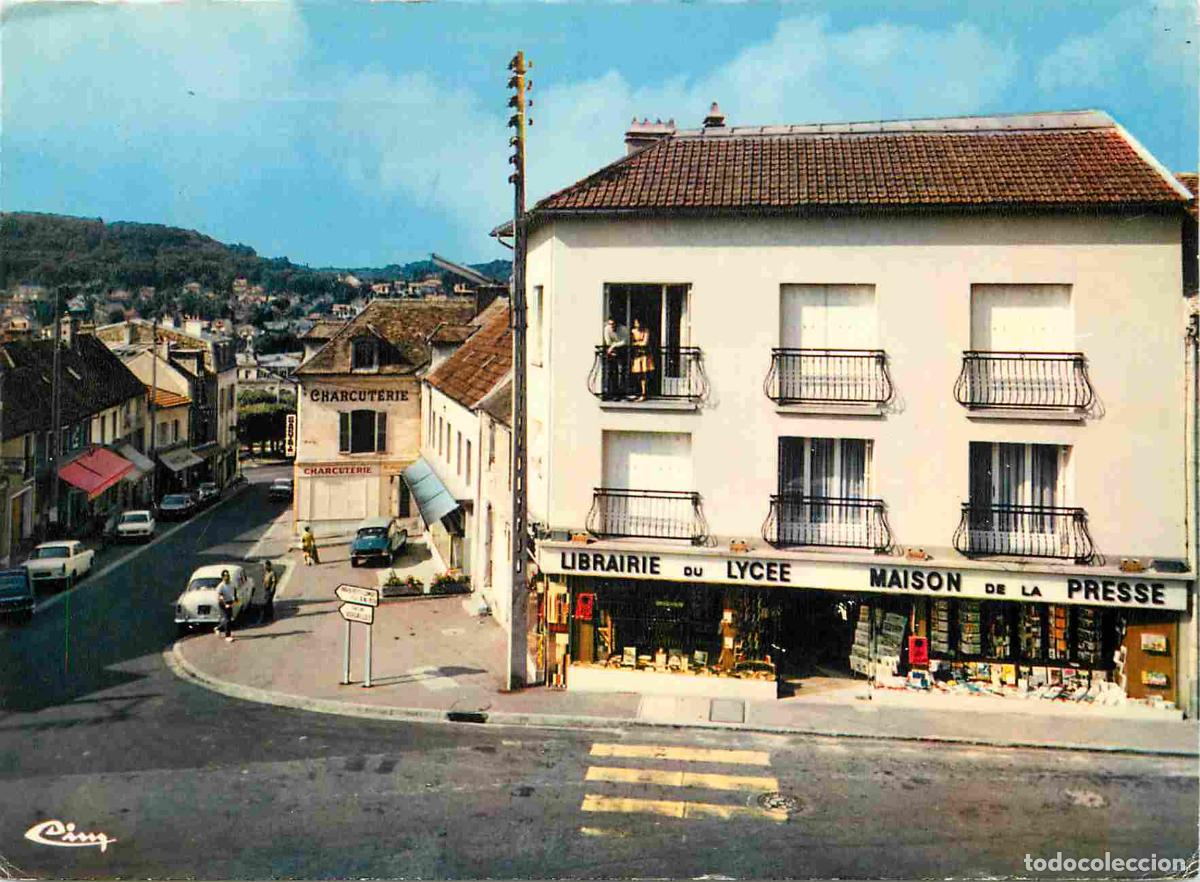 Postales: Francia - Carte Postale - 91 - Orsay - Perspective vers la rue boursier - Automobiles - Librairie du