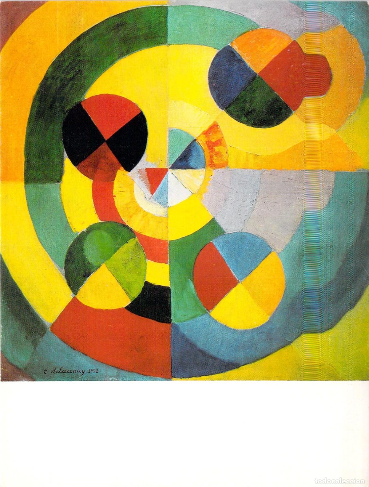 Postales: Postal de Arte Abstracto Rythme Joie de Vivre de Robert Delaunay