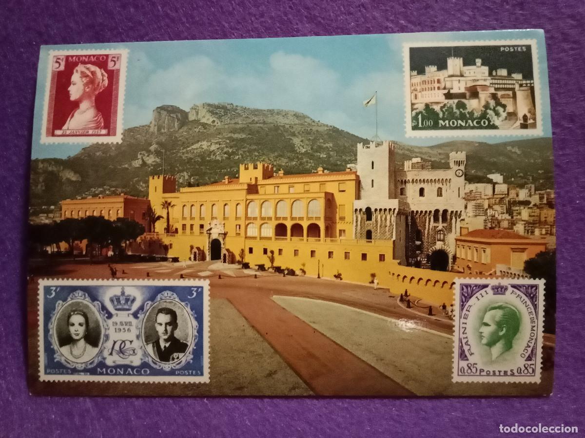Postales: Postal - Principado de M&oacute;naco - Palacio de S.A.S. EL Principe de M&oacute;naco