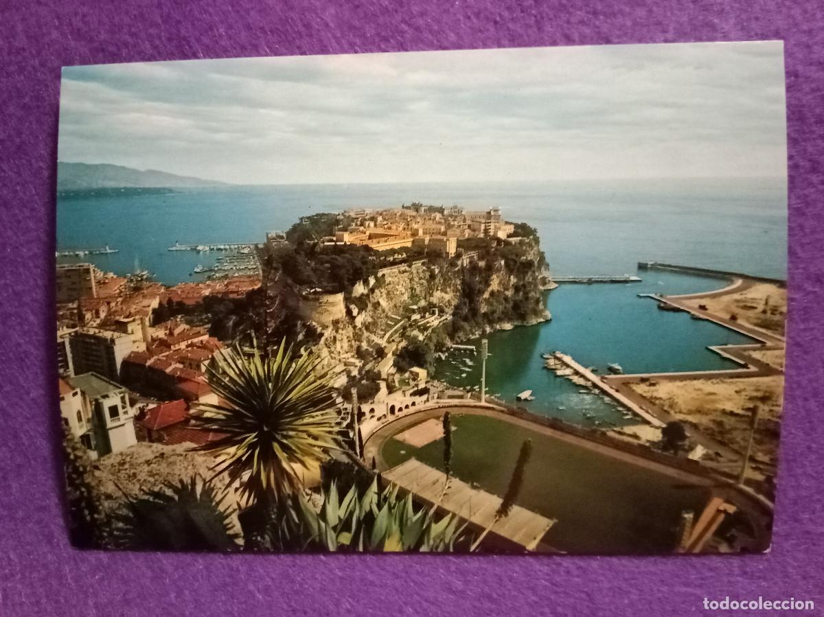 Postales: Postal - Principado de M&oacute;naco - Vista General de la Roca de M&oacute;naco
