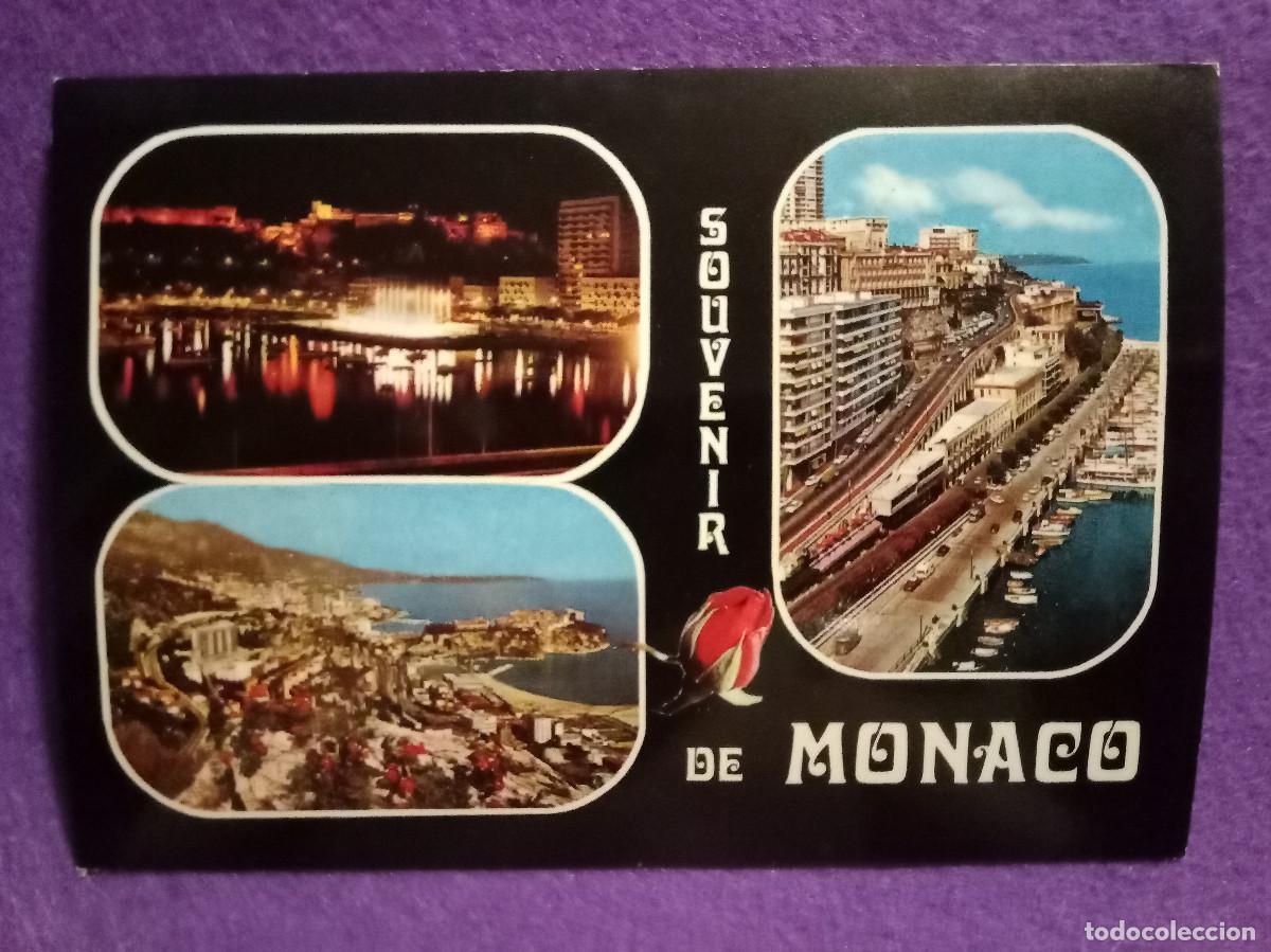 Postales: Postal - Souvenir de M&oacute;naco - Principado de M&oacute;naco - Varias Vistas...
