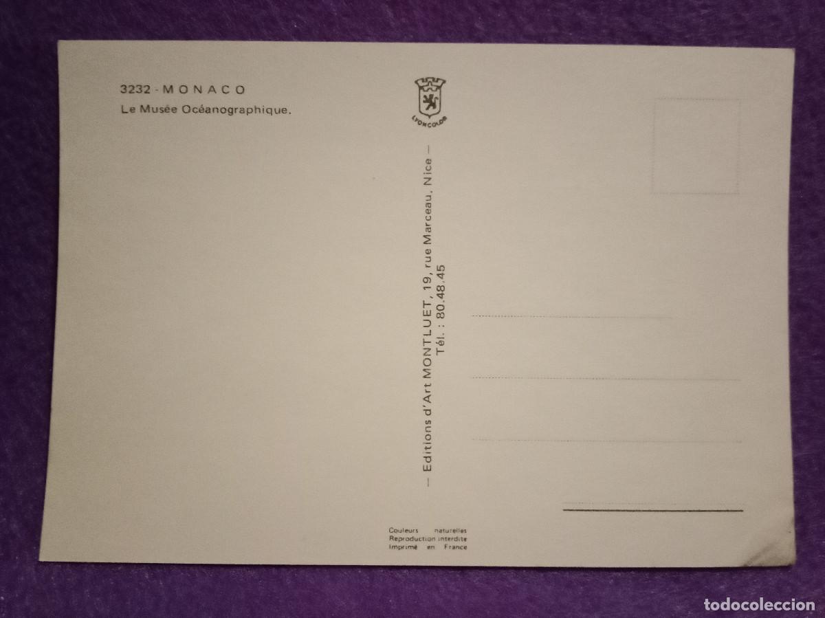 Postales: Postal - M&oacute;naco - Museo Oc&eacute;anografico - Foto 2