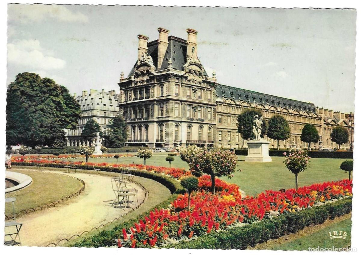 Postales: Postal Francia. Paris. Le Louvre. Le jardin des Tulleries. ref. 7-fra963