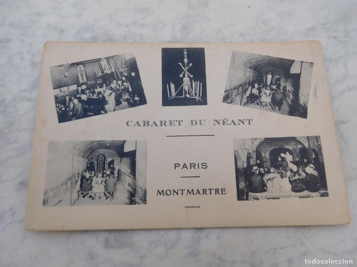 Postales: Postal cabaret du N&eacute;ant Paris Montmartre