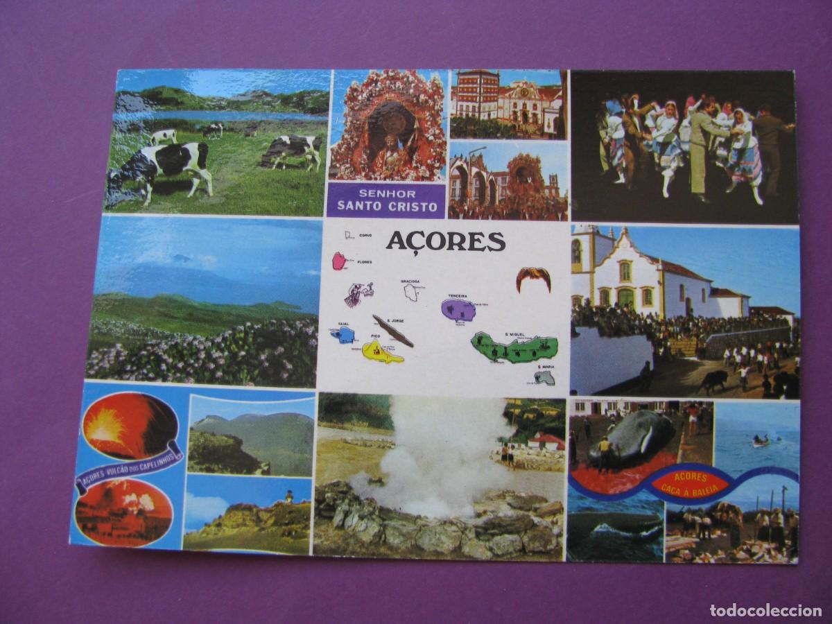 Postales: POSTAL DE ISLAS AZORES. A&Ccedil;ORES. CIRCULADO