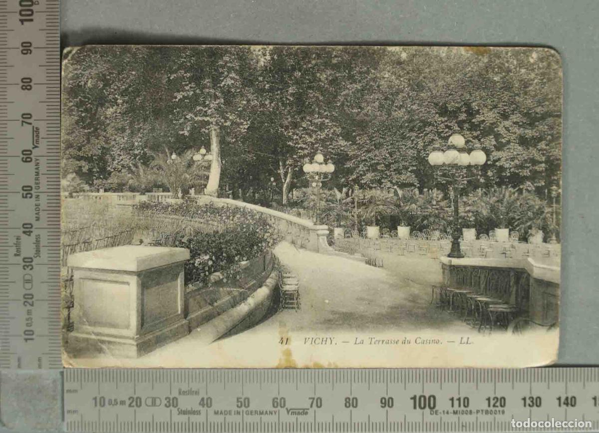 Postales: POSTAL. Vichy - La Terrasse du Casino - LL