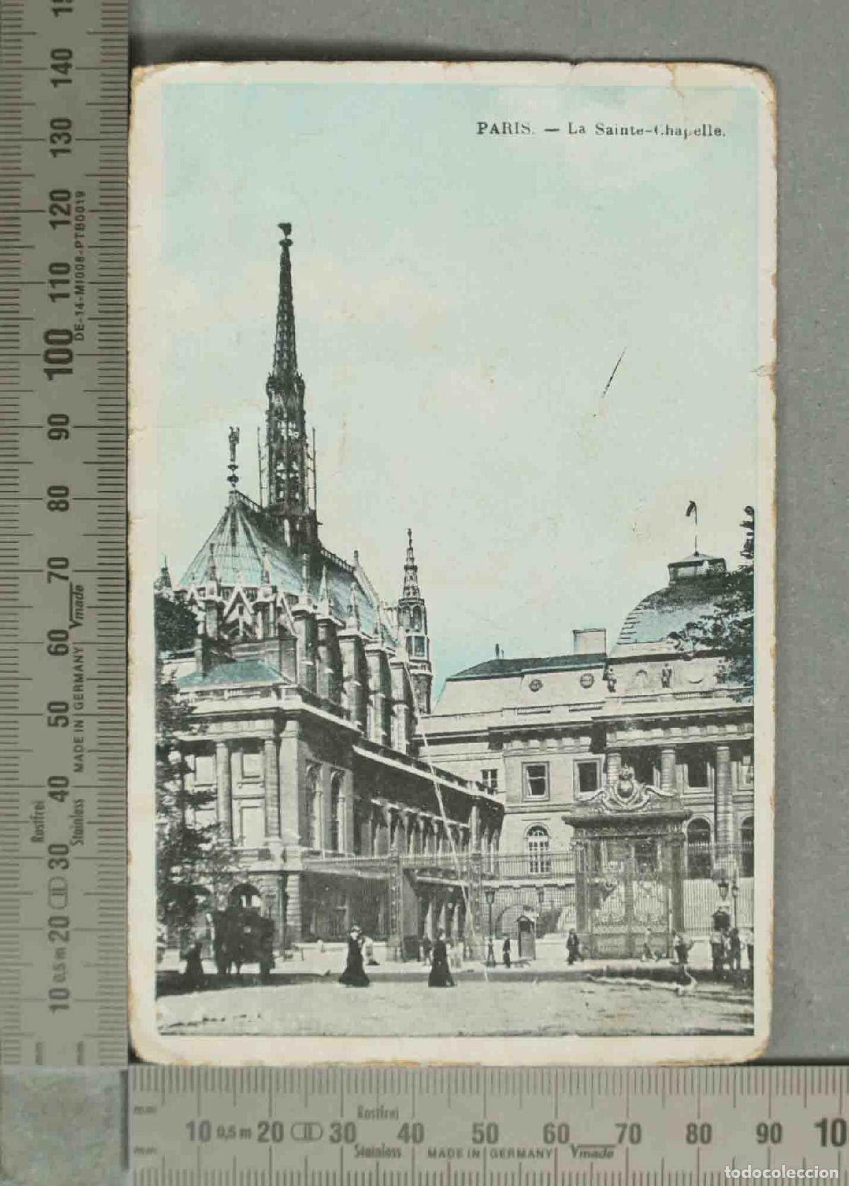 Postales: POSTAL. Paris - La Sainte-Chapelle - Palais de Justice